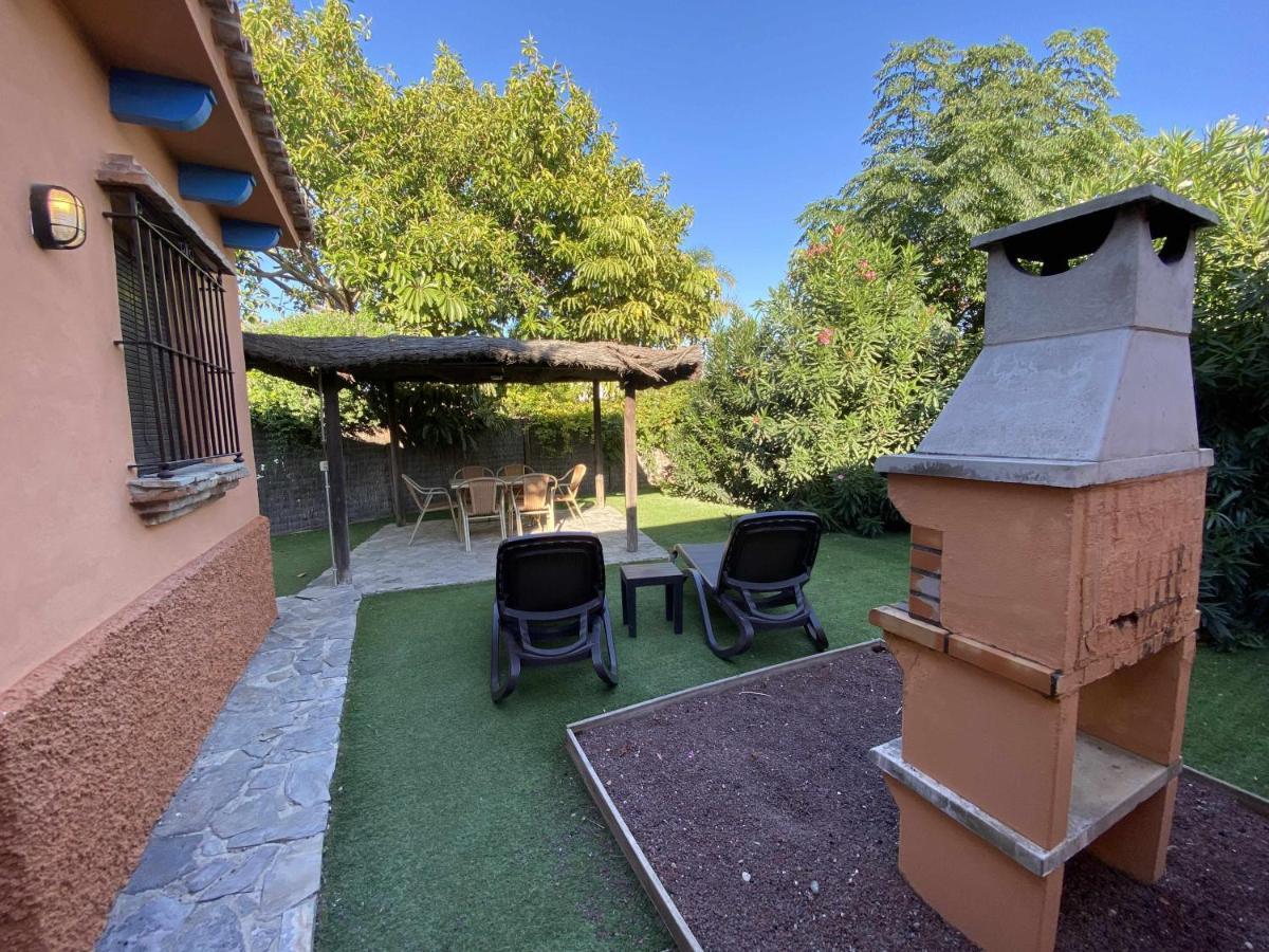 Casa Bungalows Con Jardin Privado Y Piscina Compa Cádiz Eksteriør bilde