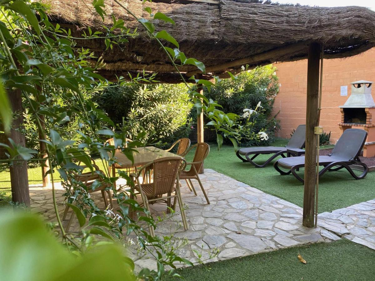 Casa Bungalows Con Jardin Privado Y Piscina Compa Cádiz Eksteriør bilde