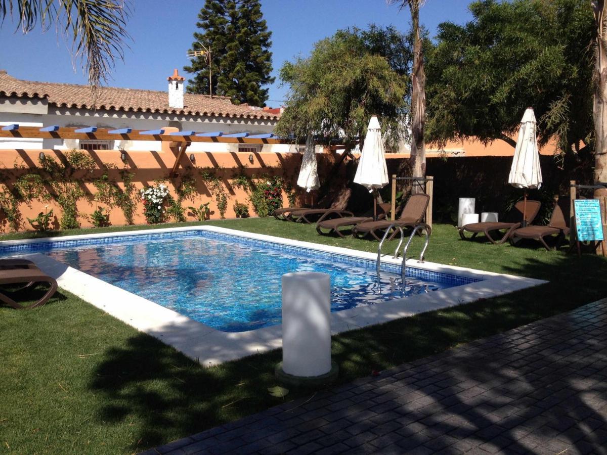 Casa Bungalows Con Jardin Privado Y Piscina Compa Cádiz Eksteriør bilde
