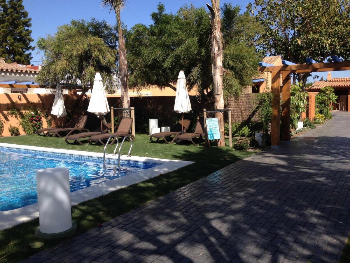 Casa Bungalows Con Jardin Privado Y Piscina Compa Cádiz Eksteriør bilde